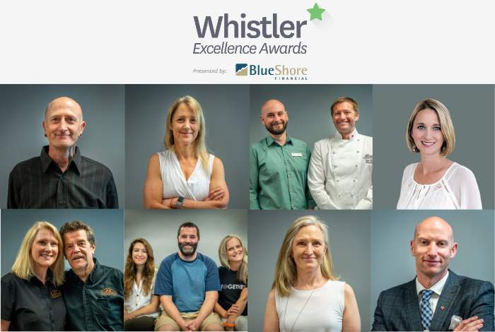 2021 Whistler Excellence Awards Winners