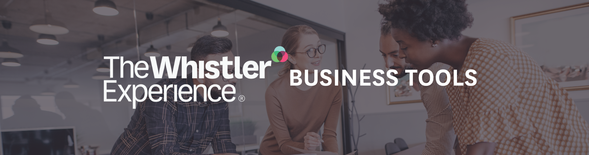 Website Header WE Business tools